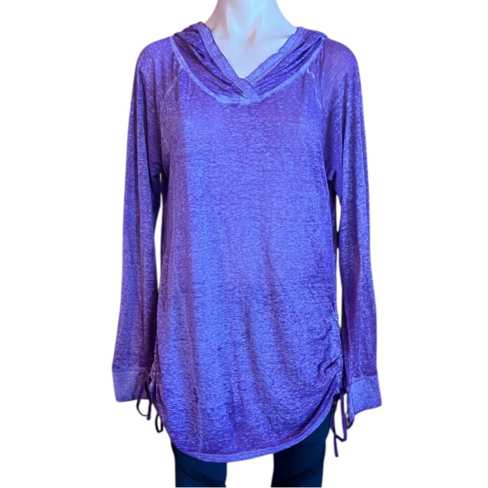 Indigo Purple Hoodie Lightweight Fabric Women’s Small Like New